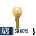 NA14, 1069L National Key (50 Pack) Office Furniture-Mailbox Key Ilco