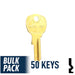 NA14, 1069L National Key (50 Pack) Office Furniture-Mailbox Key Ilco