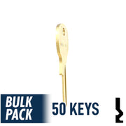 NA14, 1069L National Key (50 Pack) Office Furniture-Mailbox Key Ilco