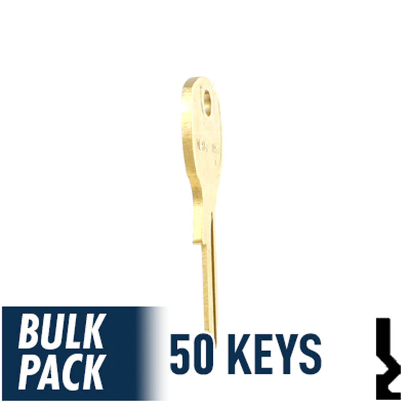 NA14, 1069L National Key (50 Pack) Office Furniture-Mailbox Key Ilco