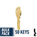 NA14, 1069L National Key (50 Pack) Office Furniture-Mailbox Key Ilco