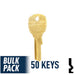 NA14, 1069L National Key (50 Pack) Office Furniture-Mailbox Key Ilco