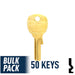 NA14, 1069L National Key (50 Pack) Office Furniture-Mailbox Key Ilco