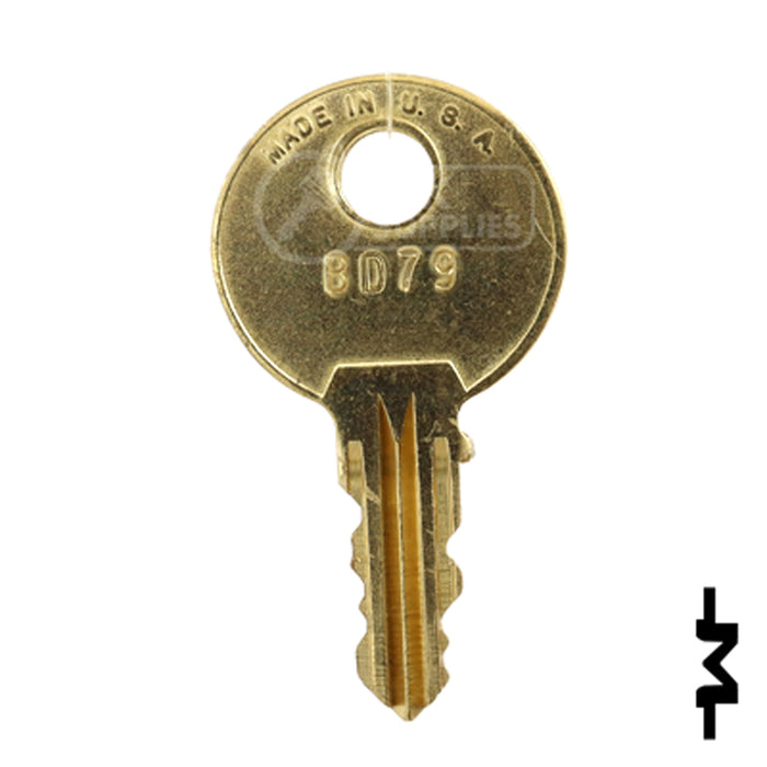 Precut Key Blank | Hudson | BD79 Office Furniture-Mailbox Key Framon Manufacturing Company, Inc