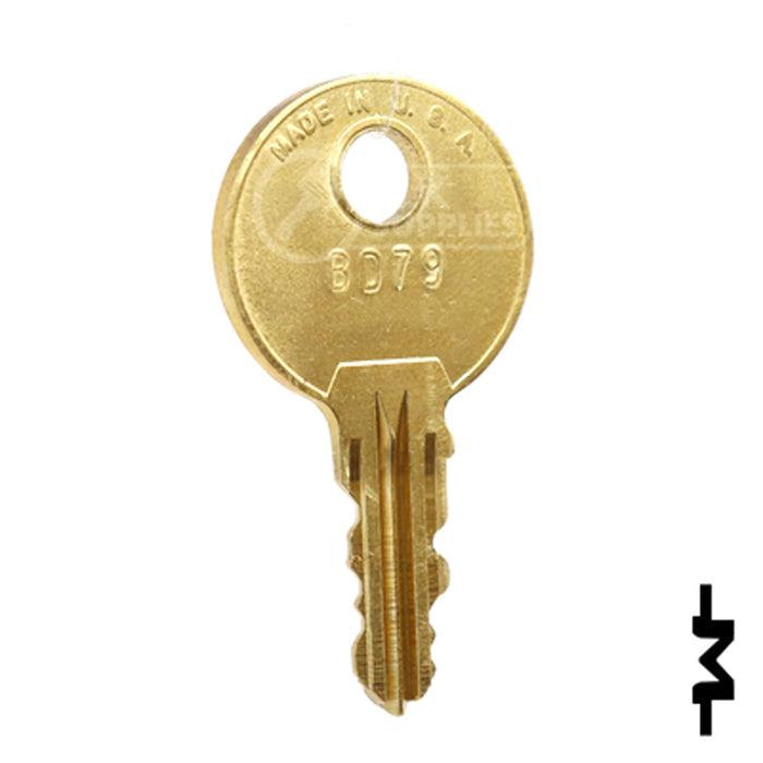 Precut Key Blank | Hudson | BD79 Office Furniture-Mailbox Key Framon Manufacturing Company, Inc