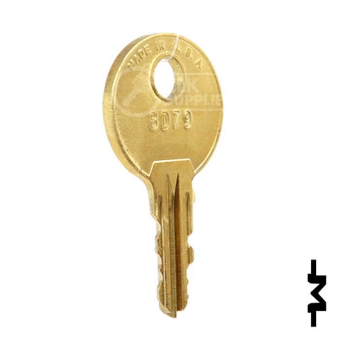 Precut Key Blank | Hudson | BD79 Office Furniture-Mailbox Key Framon Manufacturing Company, Inc