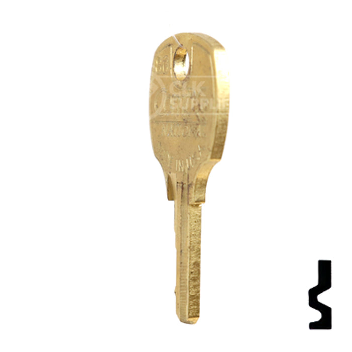 Precut Key Blank | National Cabinet | BD98R Office Furniture-Mailbox Key Framon Manufacturing Company, Inc