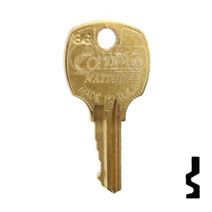 Precut Key Blank | National Cabinet | BD98R Office Furniture-Mailbox Key Framon Manufacturing Company, Inc