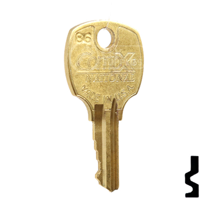 Precut Key Blank | National Cabinet | BD98R Office Furniture-Mailbox Key Framon Manufacturing Company, Inc