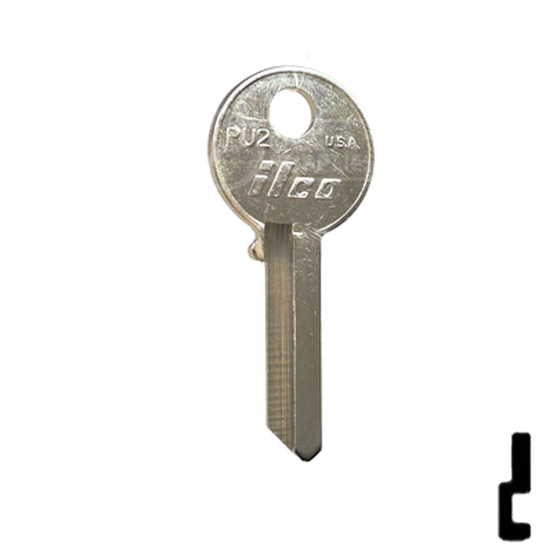 PU2 Pundra Key Office Furniture-Mailbox Key Ilco