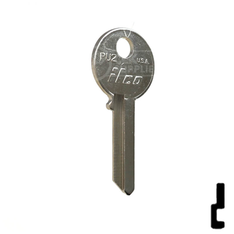 PU2 Pundra Key Office Furniture-Mailbox Key Ilco