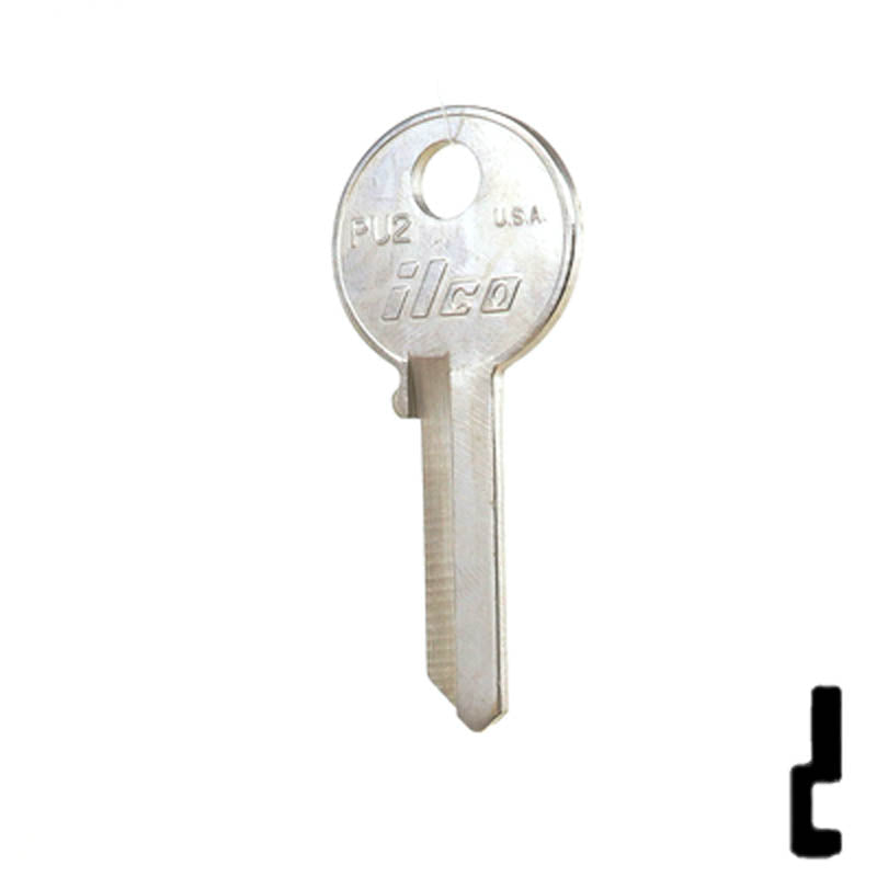PU2 Pundra Key Office Furniture-Mailbox Key Ilco