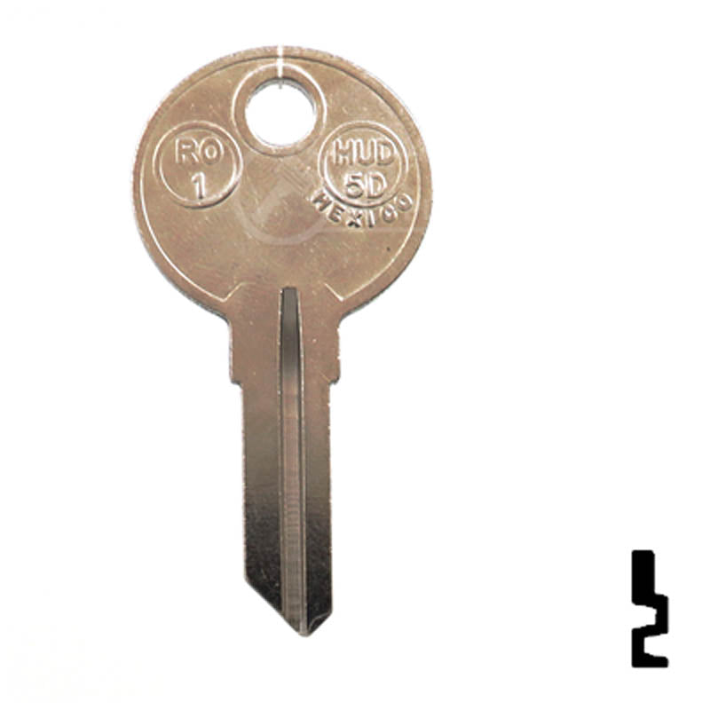 RO1, 1069 National Key Office Furniture-Mailbox Key JMA USA