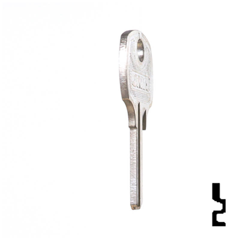 RO14, 1069E National, Snap On Key Office Furniture-Mailbox Key Ilco