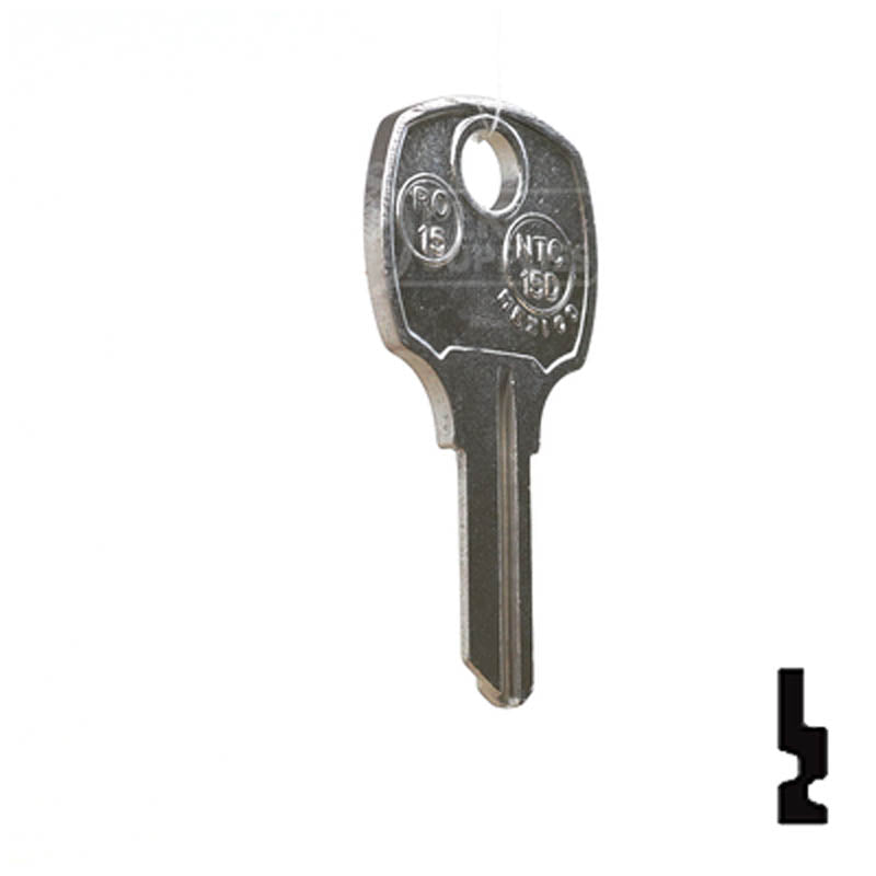 RO15, N1069N National Key Office Furniture-Mailbox Key JMA USA