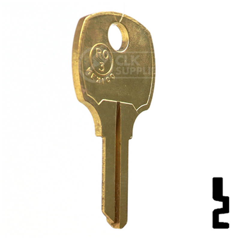 RO3, 1069N National Key Office Furniture-Mailbox Key JMA USA