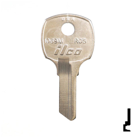 RO5, 1069M National Key Office Furniture-Mailbox Key Ilco