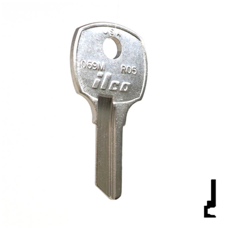 RO5, 1069M National Key Office Furniture-Mailbox Key Ilco