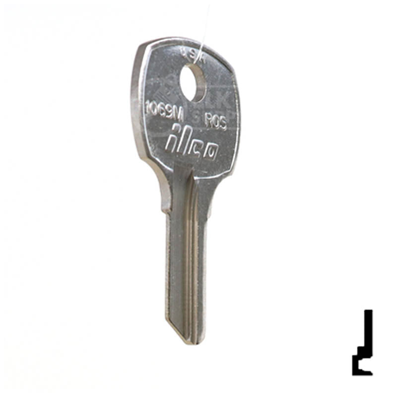 RO5, 1069M National Key Office Furniture-Mailbox Key Ilco