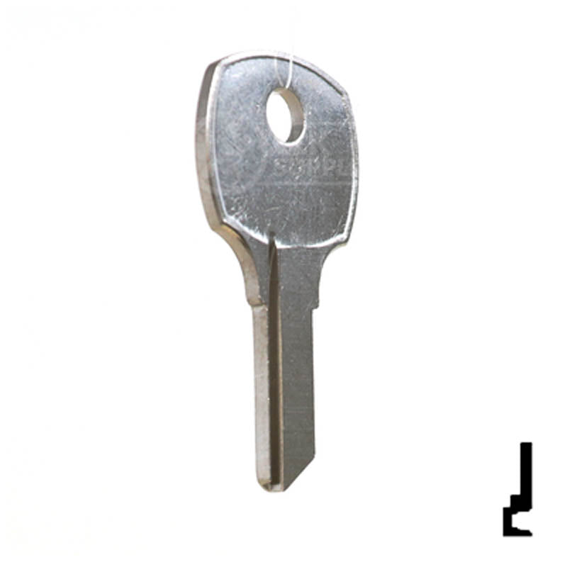 RO5, 1069M National Key Office Furniture-Mailbox Key Ilco