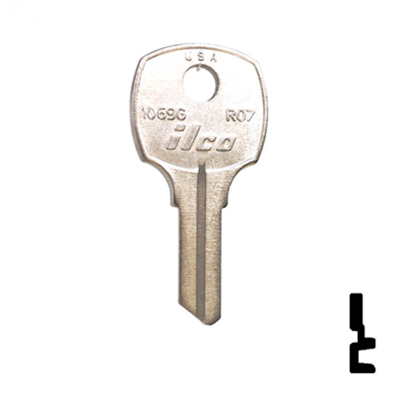 RO7, 1069G National Key Office Furniture-Mailbox Key JMA USA