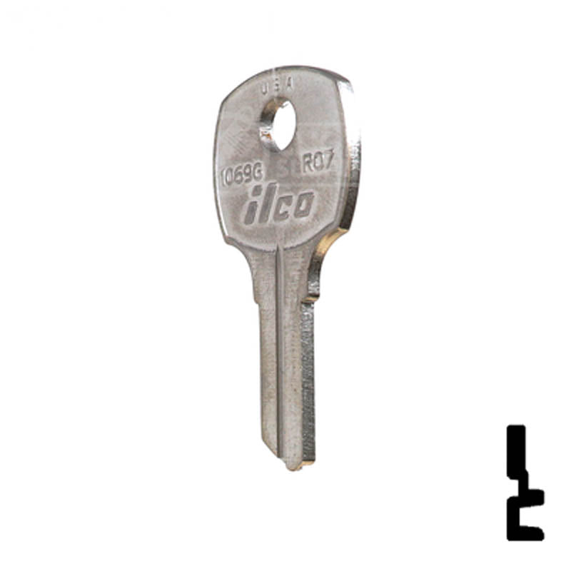 RO7, 1069G National Key Office Furniture-Mailbox Key JMA USA