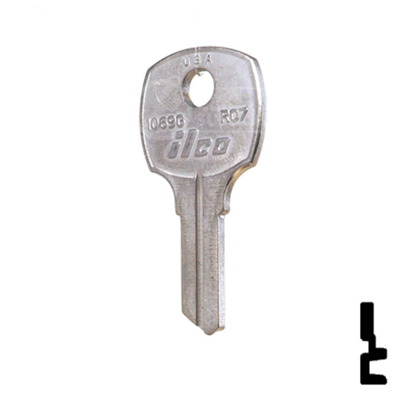RO7, 1069G National Key Office Furniture-Mailbox Key JMA USA