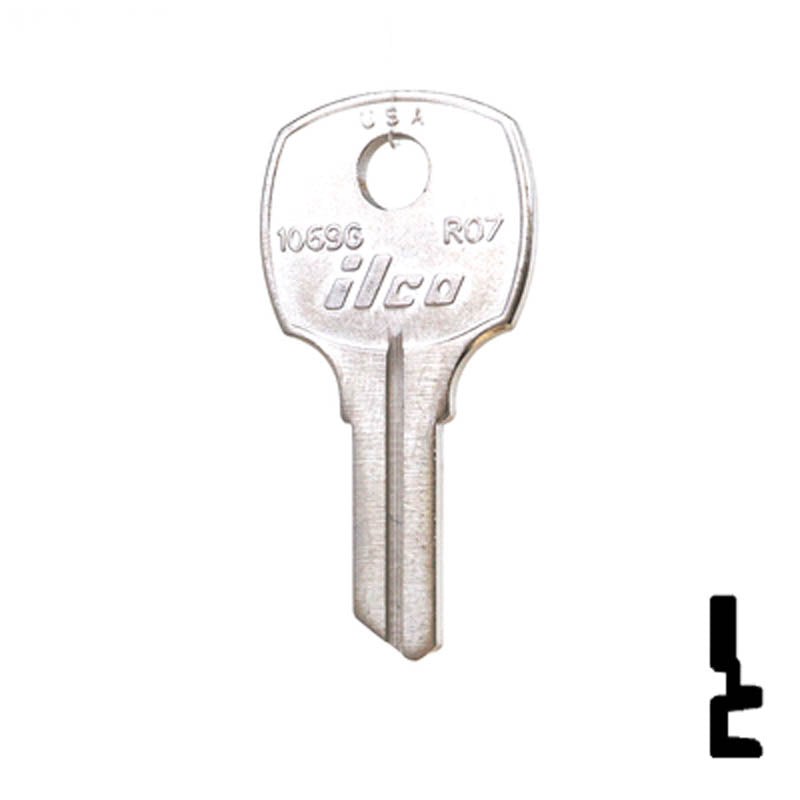 RO7, 1069G National Key Office Furniture-Mailbox Key JMA USA