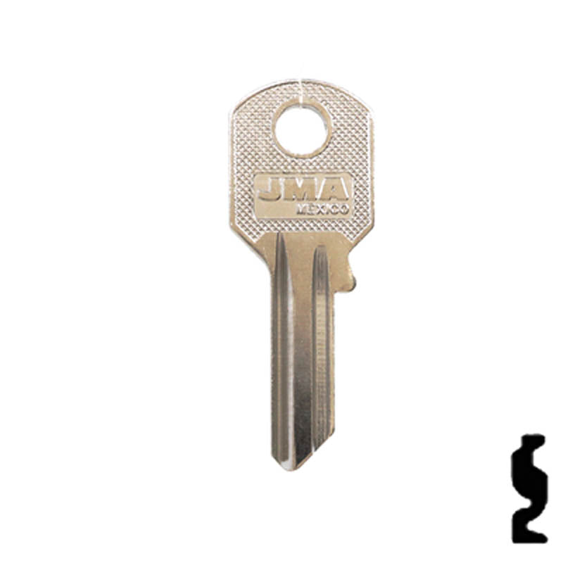 S1041JA, KP9 Chicago Key Office Furniture-Mailbox Key JMA USA