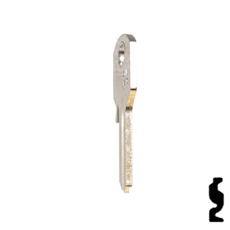 S1041JA, KP9 Chicago Key Office Furniture-Mailbox Key JMA USA