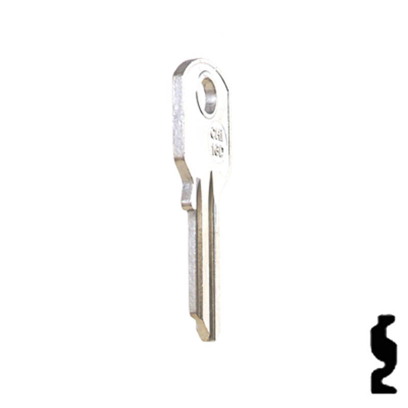 S1041JA, KP9 Chicago Key Office Furniture-Mailbox Key JMA USA