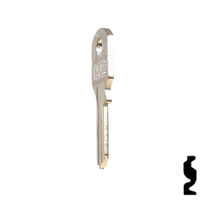 S1041JA, KP9 Chicago Key Office Furniture-Mailbox Key JMA USA