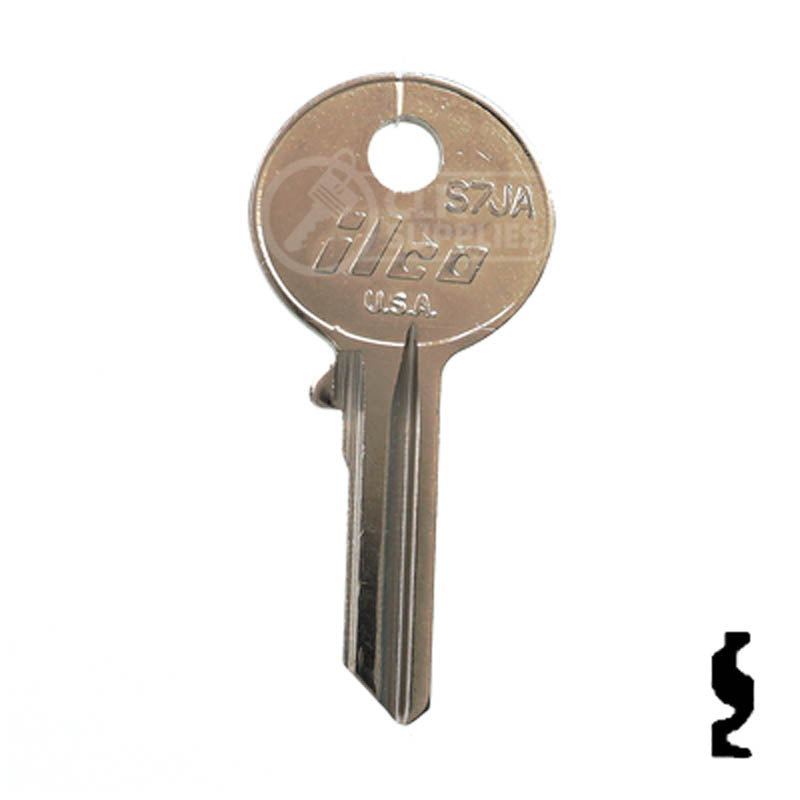 S7JA Yale Key Office Furniture-Mailbox Key Ilco