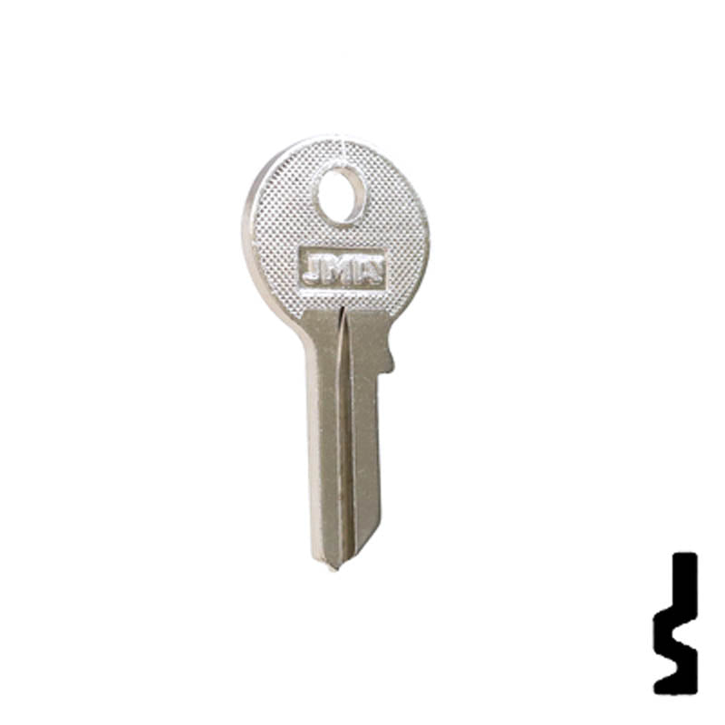 SC1041R, KP2 Chicago Key Office Furniture-Mailbox Key JMA USA
