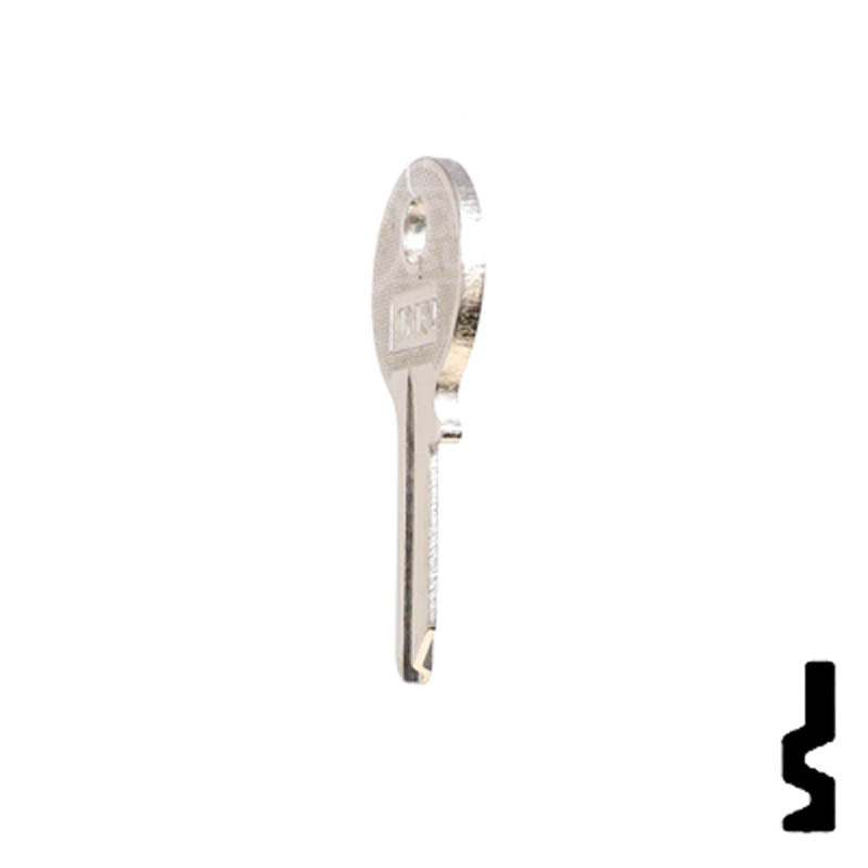 SC1041R, KP2 Chicago Key Office Furniture-Mailbox Key JMA USA