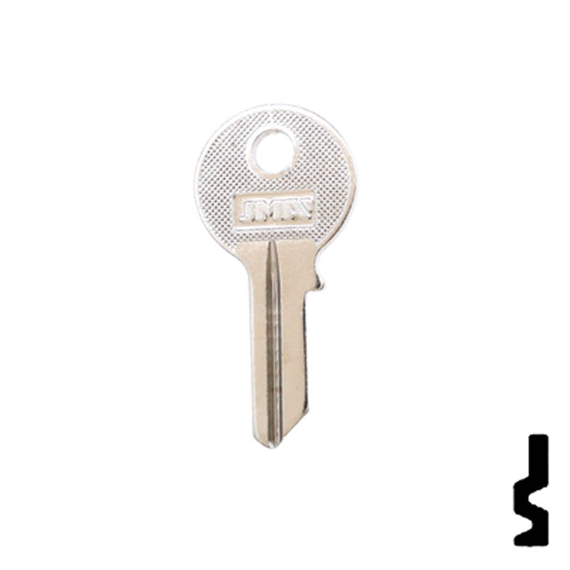SC1041R, KP2 Chicago Key Office Furniture-Mailbox Key JMA USA