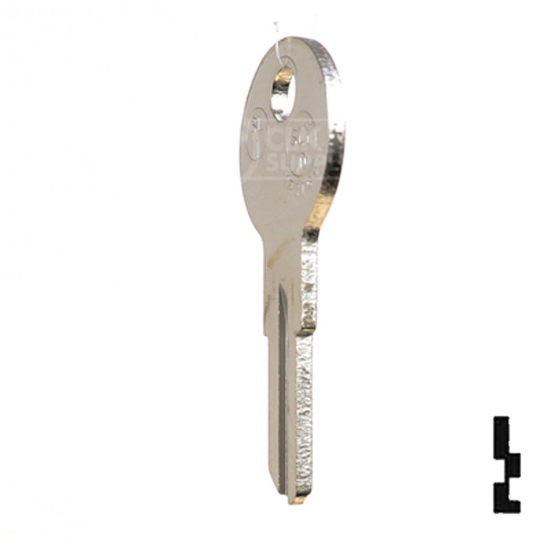 SL1, 1120D Slaymaker Key Office Furniture-Mailbox Key JMA USA