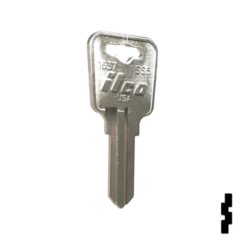 SS5 Sentry Safe Key Office Furniture-Mailbox Key Ilco