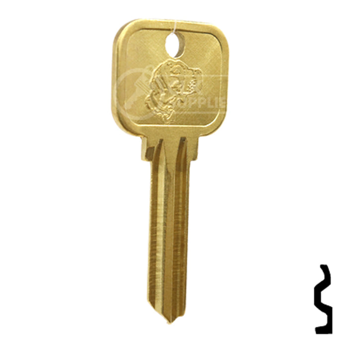 Uncut DND Key Blank | Yale | BD13 Office Furniture-Mailbox Key Framon Manufacturing Company, Inc