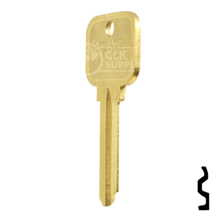 Uncut DND Key Blank | Yale | BD13 Office Furniture-Mailbox Key Framon Manufacturing Company, Inc