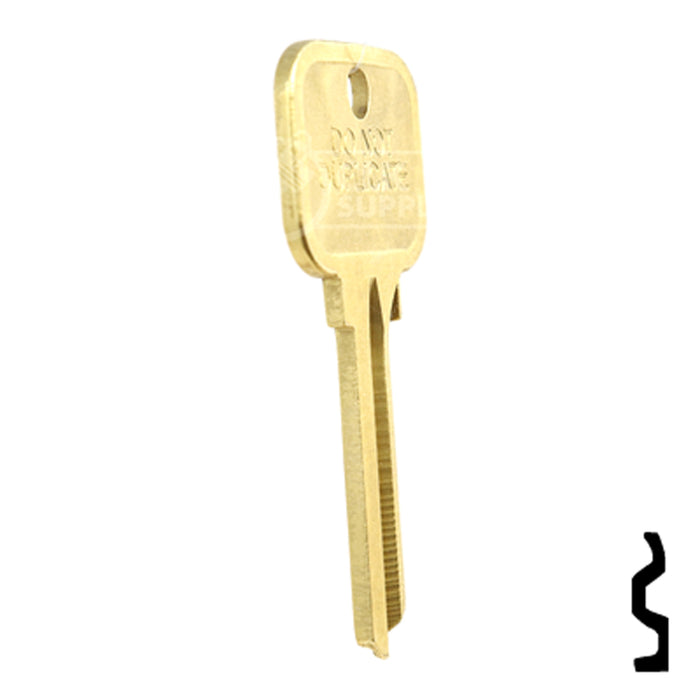 Uncut DND Key Blank | Yale | BD13 Office Furniture-Mailbox Key Framon Manufacturing Company, Inc