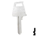 Uncut Key Blank | American Padlock, Junckunc | A1045 Office Furniture-Mailbox Key Ilco