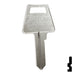 Uncut Key Blank | American Padlock, Junckunc | A1045 Office Furniture-Mailbox Key Ilco