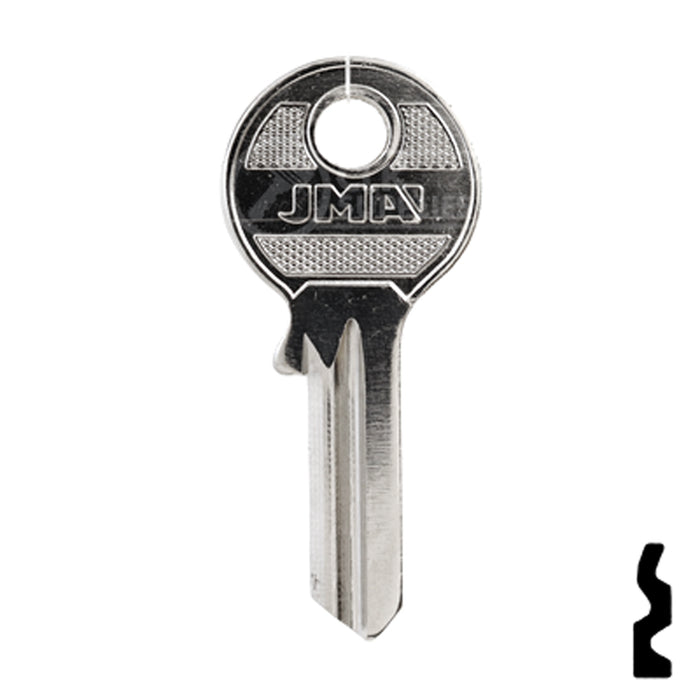 Uncut Key Blank | Anker | ANK-2 Office Furniture-Mailbox Key JMA USA