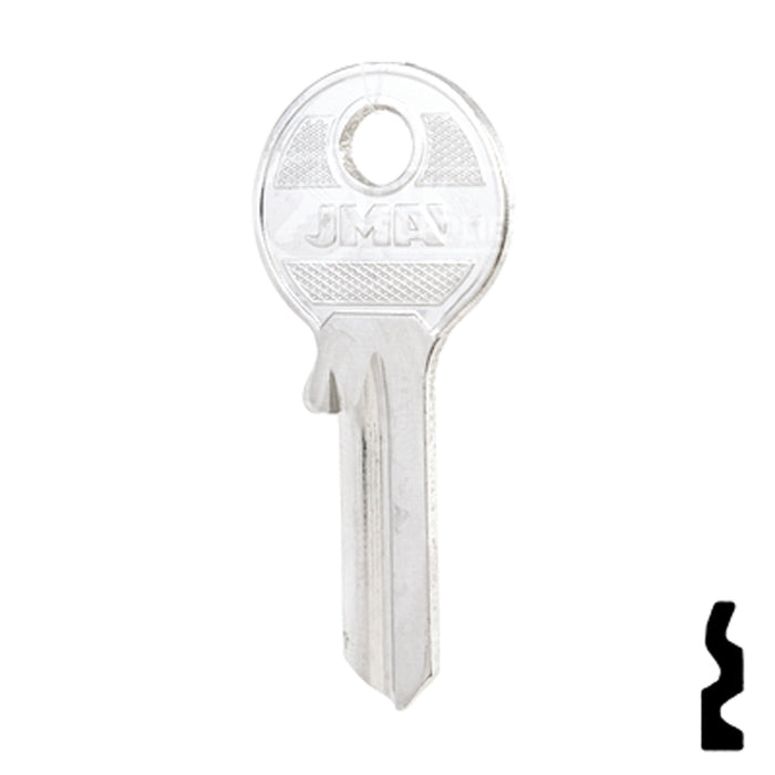 Uncut Key Blank | Anker | ANK-2 Office Furniture-Mailbox Key JMA USA