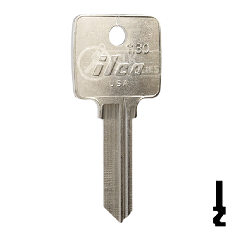 Uncut Key Blank | Arco | 1130 Office Furniture-Mailbox Key Ilco