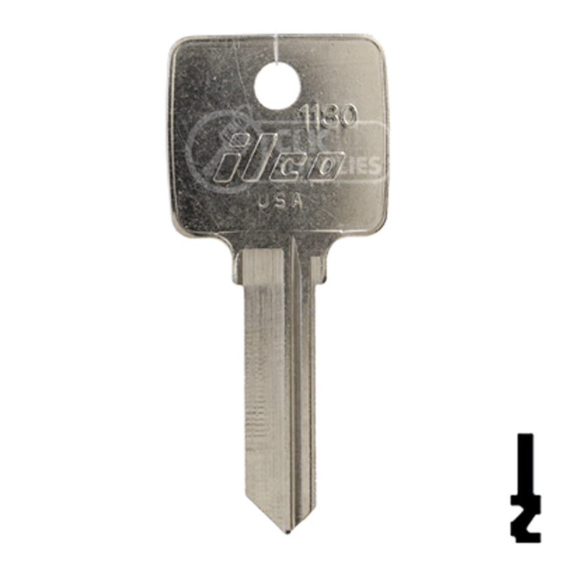 Uncut Key Blank | Arco | 1130 Office Furniture-Mailbox Key Ilco