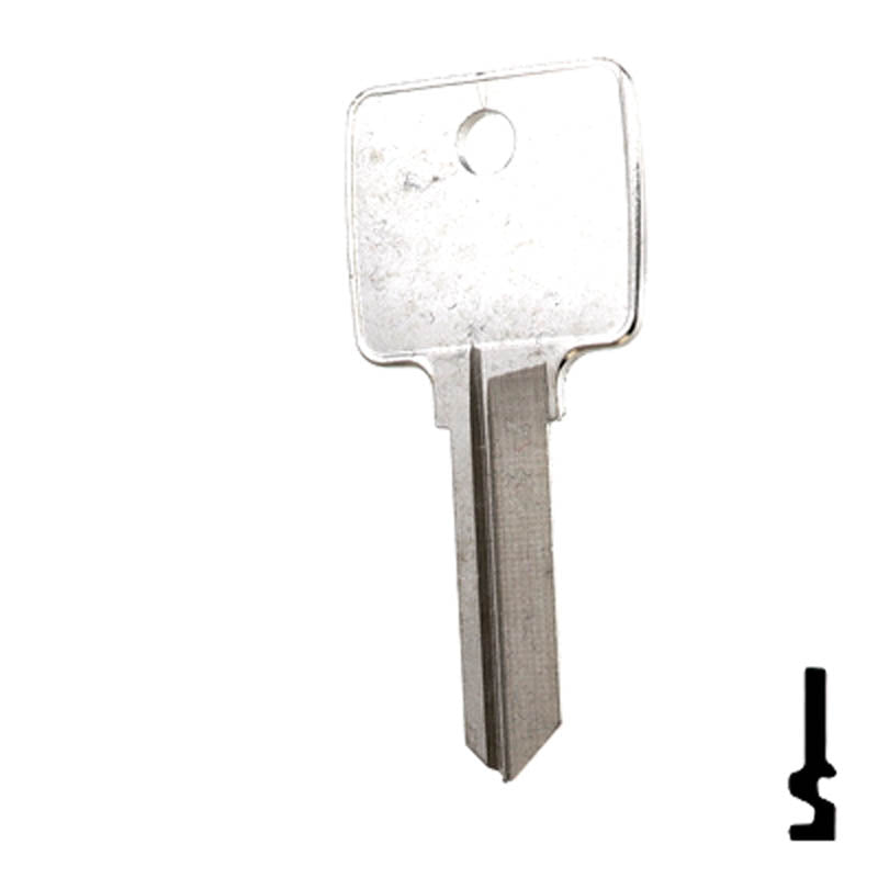 Uncut Key Blank | Arco | 1131 Office Furniture-Mailbox Key Ilco