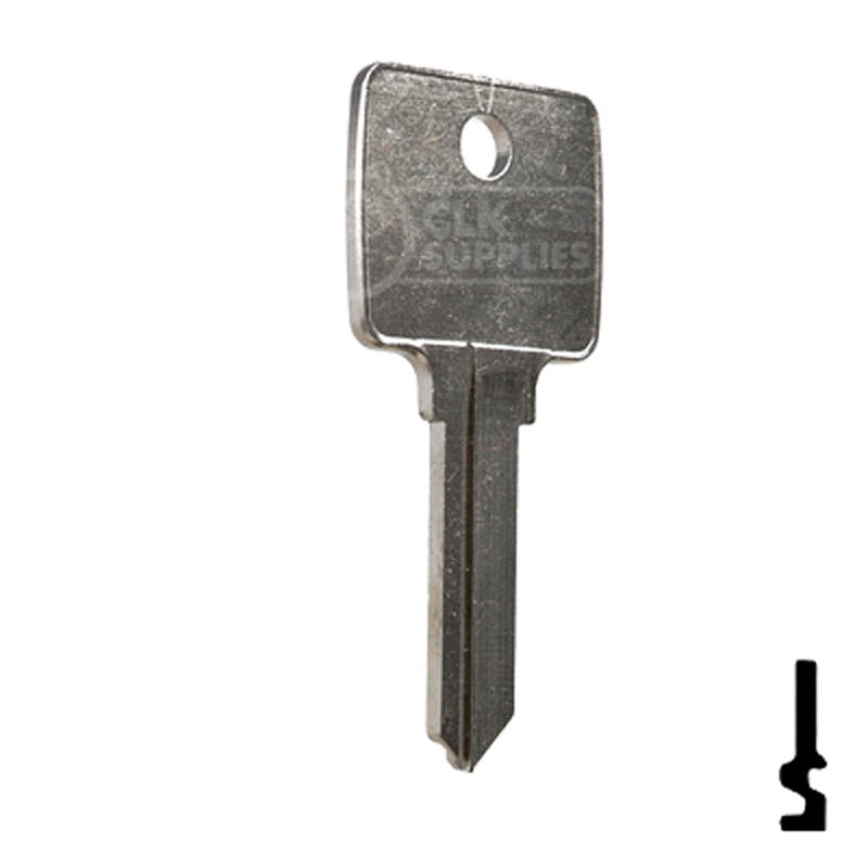 Uncut Key Blank | Arco | 1131 Office Furniture-Mailbox Key Ilco