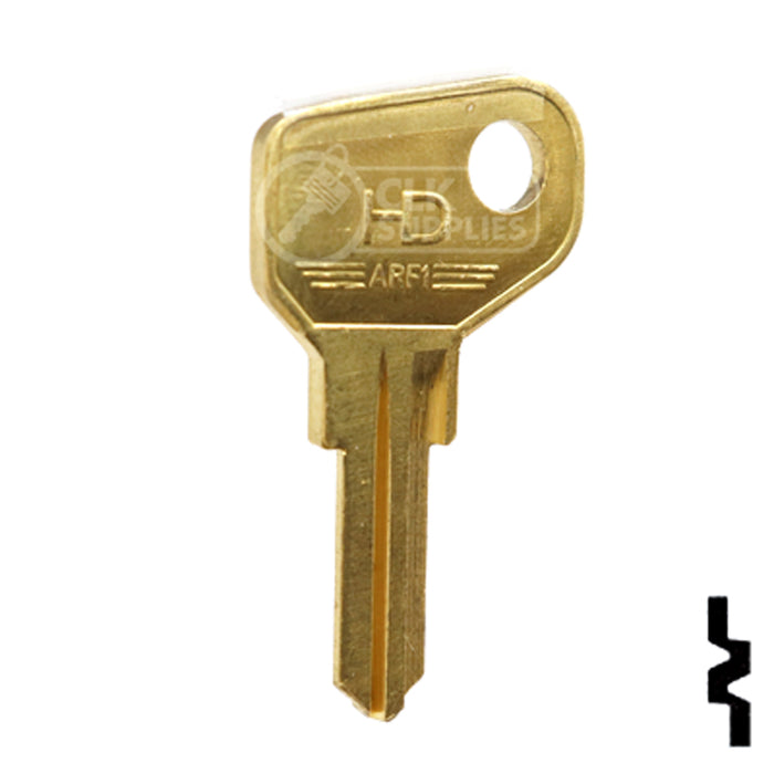 Uncut Key Blank | ARFE | BD229 Office Furniture-Mailbox Key Framon Manufacturing Company, Inc